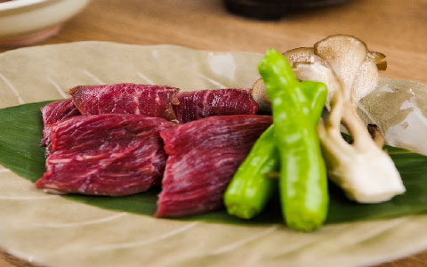 知床産羆肉焼き